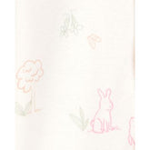 Set de Pijama 3pc Rosa y Blanco